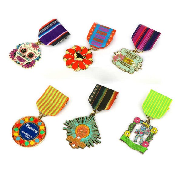 Wholesale Custom Metal Colorful enamel Medal M03 - Image 5