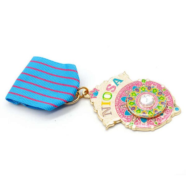 Wholesale Custom Metal Colorful enamel Medal M03 - Image 2