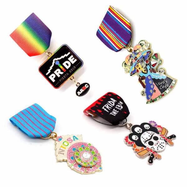 Wholesale Custom Metal Colorful enamel Medal M03 - Image 4